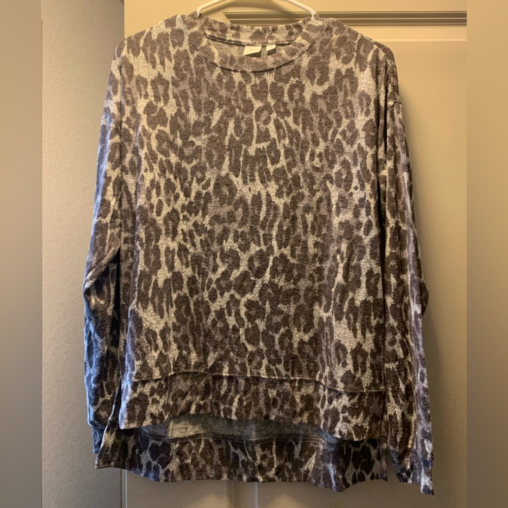 Animal print long sleeve